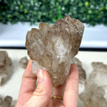Raw Elestial Smoky Quartz Lot Raw Crystal product image with natural crystal details