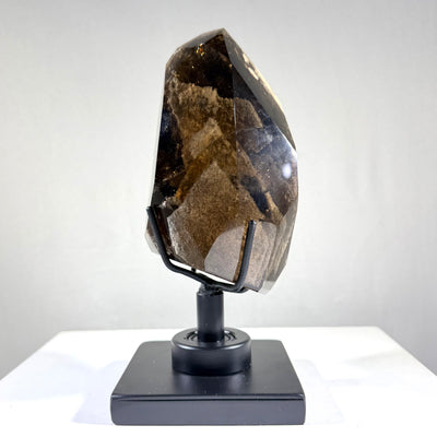Smoky Garden Quartz Free Form With Stand
