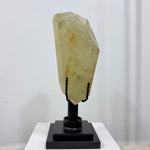 Natural Citrine and Golden Healer Inclusion With Stand