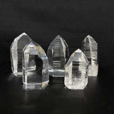 High Quality Semi Polished Lemurian Towers
