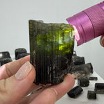 Raw Green Tourmaline Lot