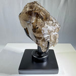 100% Natural Smoky Elestial With Stand