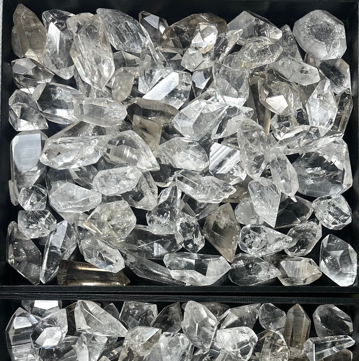 SMOKY AND CLEAR LEMURIAN QUARTZ FREEFORM - WHOLESALE