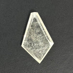 Rutile Quartz Free Form - High Quality Rutilated Free Form With Holes shown for scale and natural variation