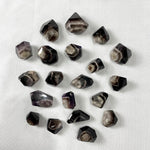 Amethyst Dark Trapiche Free Form from Amezoni Crystals, front view