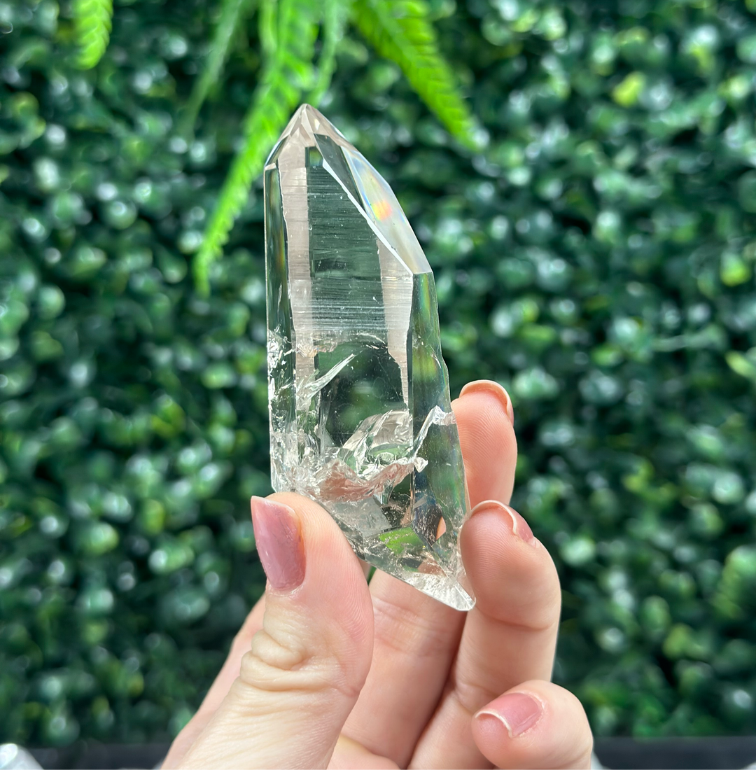 SMOKY AND CLEAR LEMURIAN QUARTZ FREEFORM - WHOLESALE