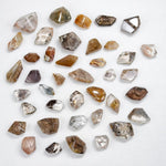 Garden Quartz Lot - High Quality Inclusions Mix from Amezoni Crystals, front view