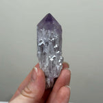 Amethyst Mini Points shown for scale and natural variation
