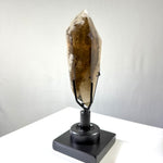 Rutilated Garden Smoky Quartz With Stand