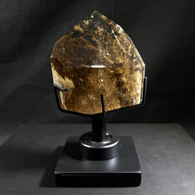 High Quality Smoky Garden Rutile With Stand