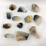 Indicolite Blue Tourmaline Raw Raw Crystal from Amezoni Crystals, front view