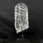 High Quality Faceted Lemurian With Stand