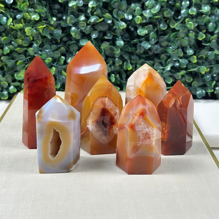 Carnelian Agate Towers - BULK