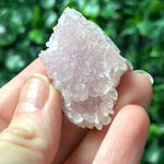 Rose Quartz Raw Crystal - Pink Canga Collections product image with natural crystal details