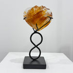 Side view of 02 showing natural crystal details