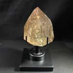High Quality Smoky Rutile with Stand
