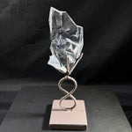 High Quality Faceted Lemurian With Stand