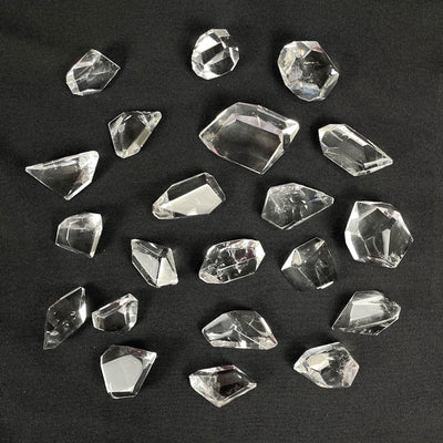 Clear Quartz Free Form High Quality - 1kg lot from Amezoni Crystals, front view