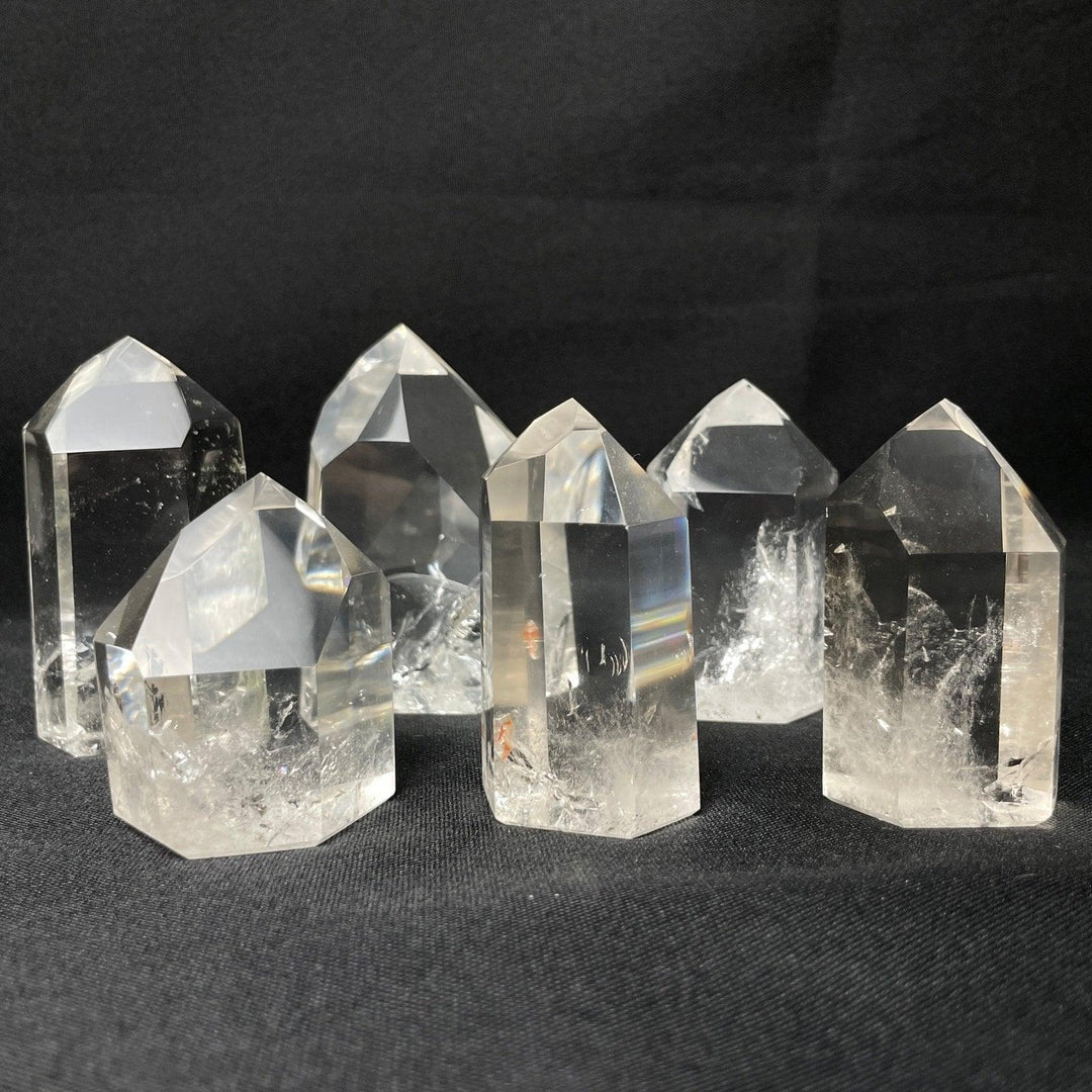 EXTRA CLEAR QUARTZ TOWER SET - Amezoni Crystals Wholesale