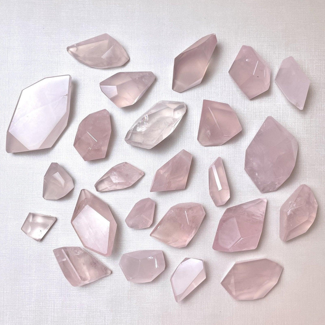 EXTRA ROSE QUARTZ FREE FORM - Amezoni Crystals Wholesale