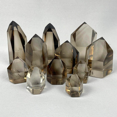 EXTRA SMOKY QUARTZ TOWER LOT - Amezoni Crystals Wholesale