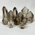 Extra Smoky Quartz Tower - 1kg Lot from Amezoni Crystals, front view