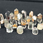 Garden Quartz Tower - Premium Grade Phantom Garden Mini Tower from Amezoni Crystals, front view
