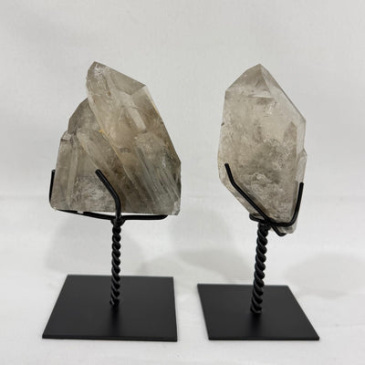 Thousand Layers Garden Quartz Points With Stand