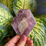 Side view of Lepidolite Mica - Wholesale Bulk Lot showing natural crystal details