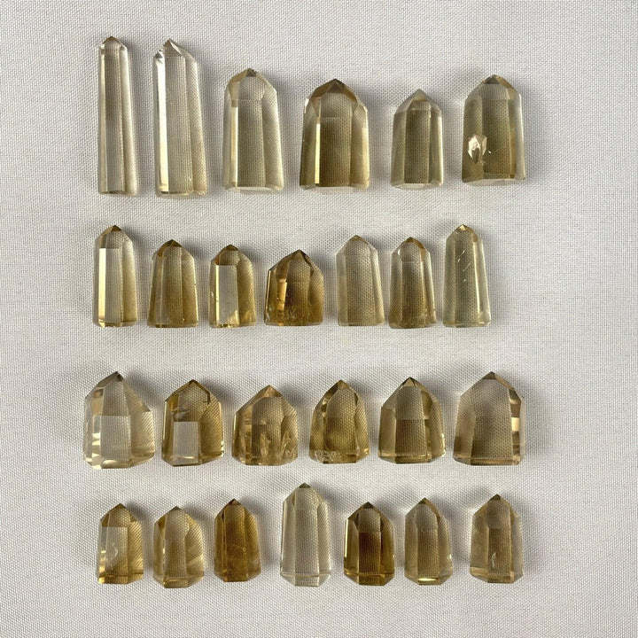 MINI CITRINE TOWER LOT - Amezoni Crystals Wholesale