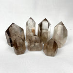 Smoky Quartz Tower - 1kg Lot from Amezoni Crystals, front view