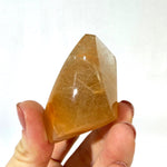 Amphibole Quartz Free Form - Amphibole Red and Yellow Free Form Lot product image with natural crystal details