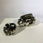 Close-up of Cat Eye Tourmaline Lot 2 pcs with visible color and formation