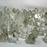 Garden Quartz Tower - Chlorite Phantom and Garden Towers Lot product image with natural crystal details