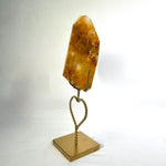 Golden Healer Free Form With Stand product image with natural crystal details
