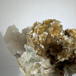 Golden Star Mica and Morganite 100% Natural - Collection Piece product image with natural crystal details