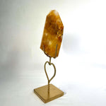 High Quality Golden Healer Free Form with Stand product image with natural crystal details