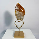 High Quality Golden Healer Free Form With Stand product image with natural crystal details