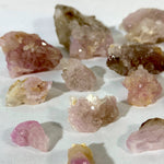 High Quality Pink Canga Lot (Crystallized Rose Quartz) product image with natural crystal details