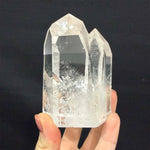 Lemurian Quartz Tower - Lemurian Towers Semi Polished Lot from Amezoni Crystals, front view