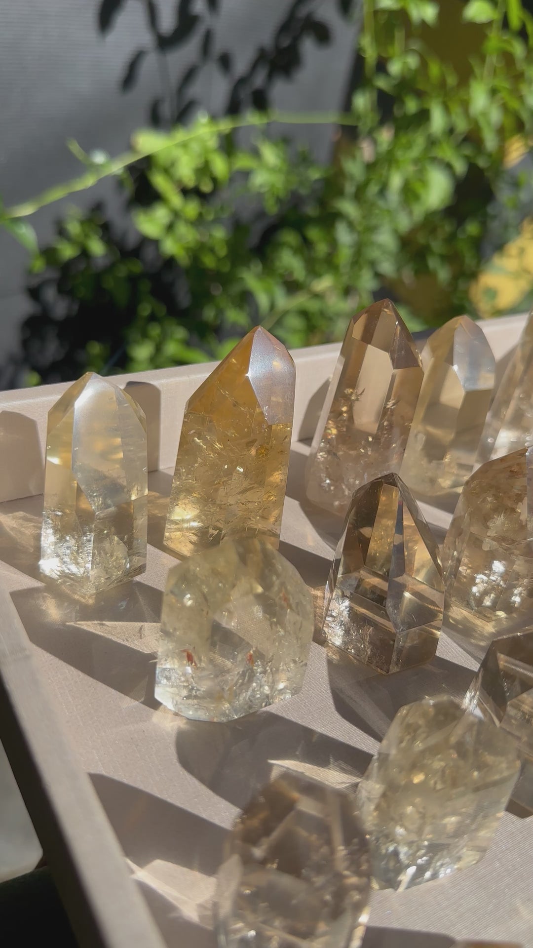 NATURAL CITRINE TOWERS AND FREE FORM WHOLESALE