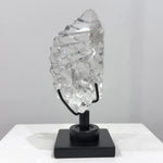 High Quality Semi Polished Faceted Lemurian Free Form product video showing Lemurian Quartz Free Form - High Quality Semi Polished Faceted Lemurian from Amezoni.