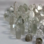 Chlorite Phanton and Garden Towers Lot product video showing Garden Quartz Tower - Chlorite Phantom and Garden Towers Lot in bulk from Amezoni.