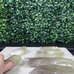 Green Gold Citrine - Heat Treated product video showing Brazilian Green Gold Citrine - Heat Treated Point wholesale.