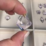 Rose De France Pendants Lot product video showing Brazilian Amethyst Pendant - Rose De France Pendants Lot wholesale.