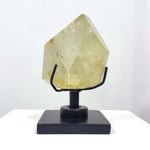 Natural Citrine Golden Healer Free Form With Stand product video showing crystal details, shape, color, and finish.
