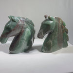 Green Aventurine Horse Carving