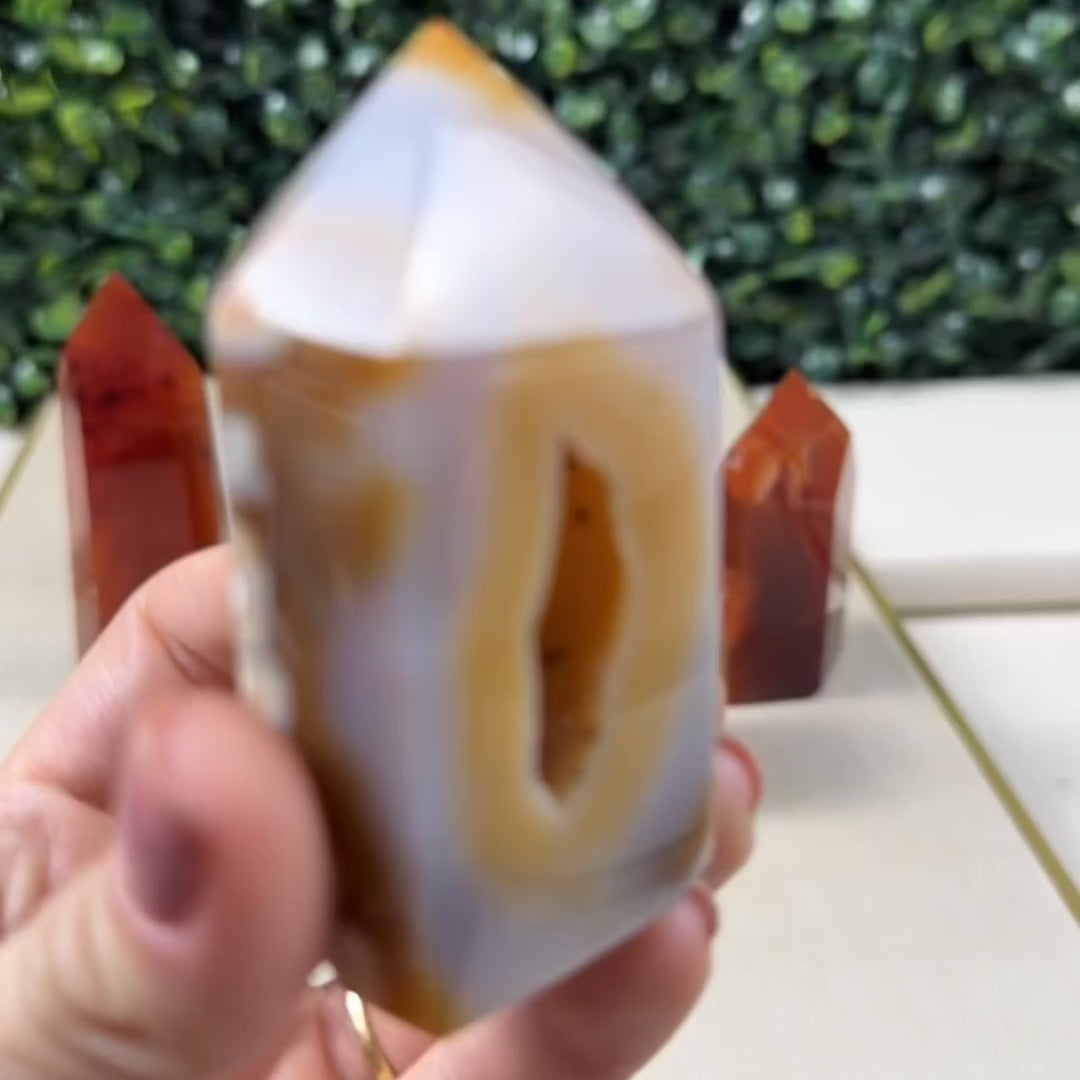 Carnelian Agate Towers - BULK