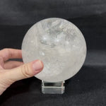 Lemurian Quartz Sphere product video showing Shop Lemurian Quartz Sphere from Amezoni in Brazil.