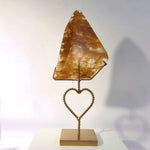 High Quality Golden Healer Free Form With Stand product video showing Shop High Quality Golden Healer Free Form With Stand from Amezoni in Brazil.
